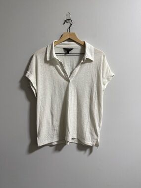 Banana Republic Polo-Style Short Sleeve Top